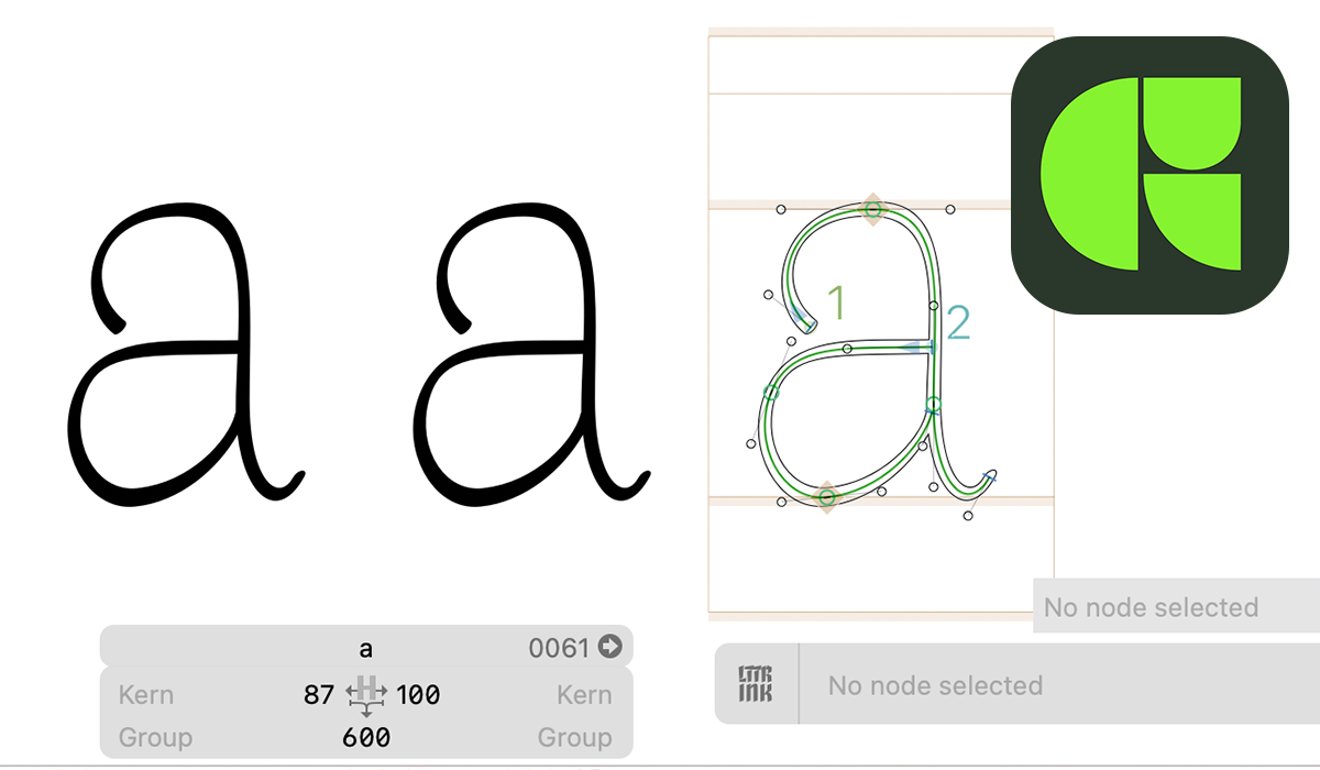Learn how to speed up your prototyping or even create parametric fonts. LTTR/INK comes with advanced features "stroke styles" and "stroke interpolation".